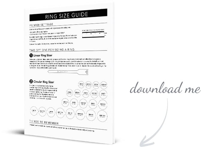 Ring Sizer Guide – Allure Jewellers