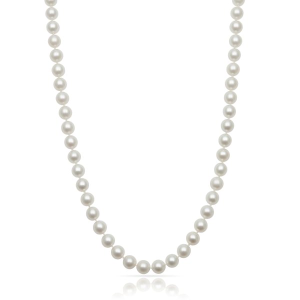 14KT YG 7-8MM AKOYA 18  NECK