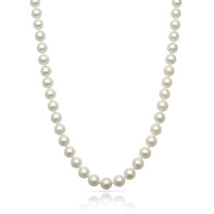 14KT YG 9-10MM FWP 18 NECK
